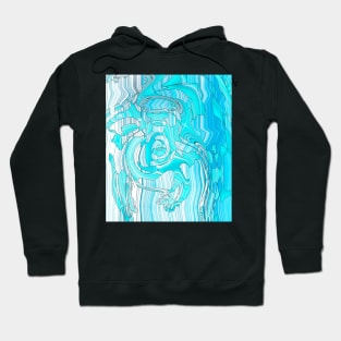 Digital abstract art 3.14 Hoodie